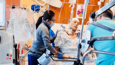 A pastor collapsed at home while wrapping Christmas presents. Doctors found his heart was “hard as cement.”