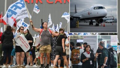 Air Canada delays restart after flight attendants strike — despite order to return