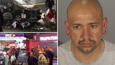 Alleged gunman who shot driver accused of plowing into a crowd outside Hollywood nightclub has been arrested