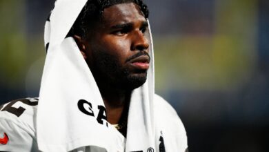 Browns rookie QB Shedeur Sanders sidelined with oblique injury, unlikely to play against Eagles