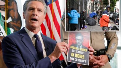 California Gov. Newsom says crime is higher in Republican-led cities as San Francisco residents sue over drug policies destroying their city