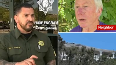 California father, believed to have died from natural causes, was killed by ‘tired’ son-in-law in hilltop mansion