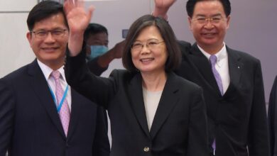 China protests Taiwan foreign minister’s visit to the Philippines