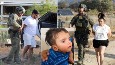 Dramatic video shows Emmanuel Haro’s parents being hauled away on murder charges after phony baby snatch story