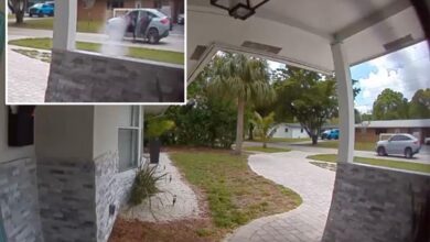 Florida home’s doorbell camera captures gunmen opening fire on house in broad daylight