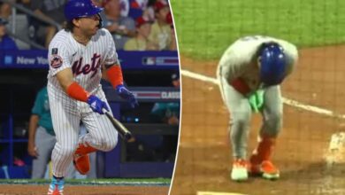 Francisco Alvarez exits rehab game in Mets injury concern