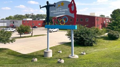 Gymnast who sparked abuse inquiry into coach at elite US academy says she ‘needed to speak out’