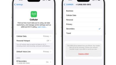 How to delete eSIM on iPhone