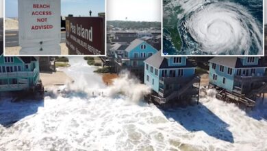 Hurricane Erin shuts down beaches from Florida to New York