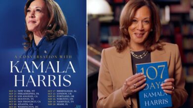 Kamala Harris skewered over book tour for memoir on failed presidential campaign