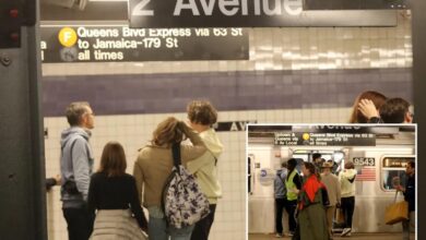 NYC subway rider stabbed in neck at East Village 2nd Avenue F-train station