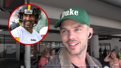 Nicholas Hoult Talks Aaron Rodgers Meetup, Steelers Preseason Game