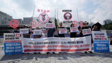 North Korean leader slams South Korea-US military drills while inspecting his most powerful warship