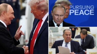 Printout identifying gift, menu at Trump-Putin summit left at hotel printer