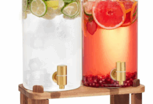 2 PCS 1.5 Gallon Drink dispenser