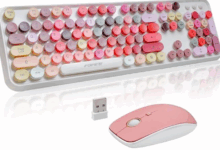 FOPETT Wireless Keyboard and Mouse Sets