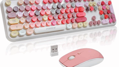 FOPETT Wireless Keyboard and Mouse Sets