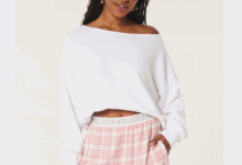 Hollister Off The Shoulder Sweater