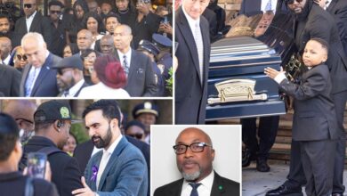 Security guard Aland Etienne, killed by Shane Tamura, laid to rest