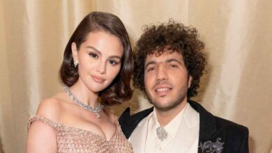 Selena Gomez Kisses Benny Blanco in Sweet PDA Photo