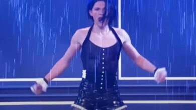 Tom Holland Wore His Grandma’s Fishnets for ‘Lip Sync Battle’