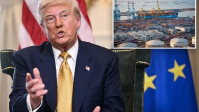 Trump threatens to ratchet up tariffs on EU if it fails to invest 0B in US