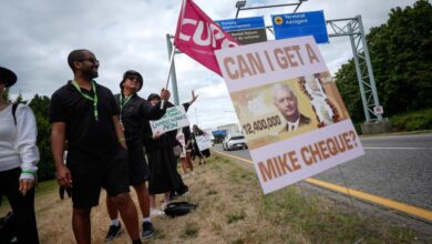 Union says Air Canada flight attendants won’t return to work despite strike being declared illegal