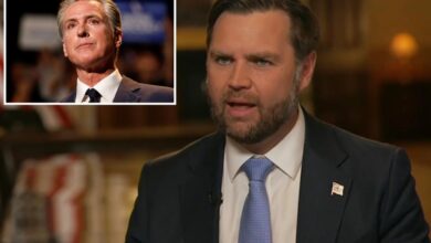 Vance slams Newsom’s efforts to ‘mimic’ Trump — and touts DC crackdown