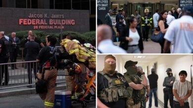 White-powder envelope sent to NYC ICE office said it was delivering ‘karma’ for migrants