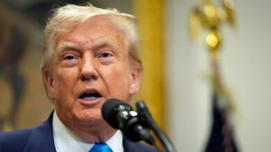 Trump unveils tariff rates set to take effect next week