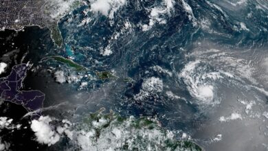 Tropical Storm Erin tracker: Latest path, when it’ll strengthen to hurricane