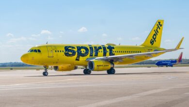 Spirit shares plunge after airline sounds alarm on its ability to stay in business
