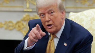 Trump unveils new tariffs on dozens of countries ahead of tonight’s midnight deadline