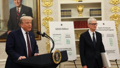 Trump, Apple announce new 0 billion commitment to manufacturing in U.S.