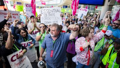 Air Canada, flight attendants resume talks as days-old strike continues