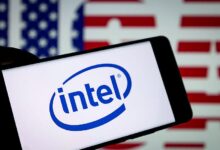 Intel shares leap after Trump says it’s working with Apple to make chips in the U.S.