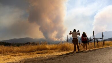 California wine country wildfire nears 7,000 acres, mandatory evacuations ordered