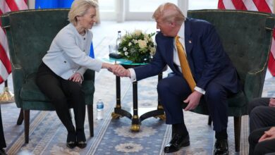 European Union delays retaliatory tariffs for 6 months after reaching deal with the U.S.