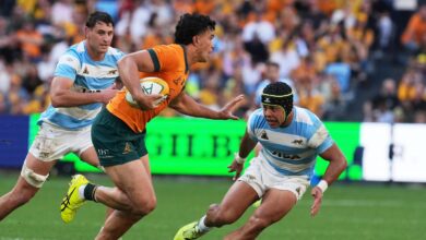 Argentina beats Australia 28-26 in Rugby Championship match in Sydney