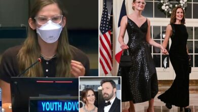 Ben Affleck, Jennifer Garner’s daughter Violet advocates for mask mandates at UN event in NYC