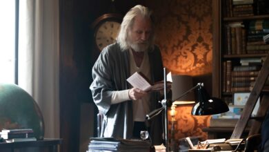 Bill Nighy, Imelda Staunton, George Mackay, Dominic West in ‘& Sons’