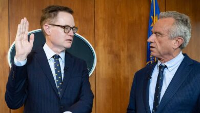 CDC’s new acting director Jim O’Neill faces looming decisions on vaccines