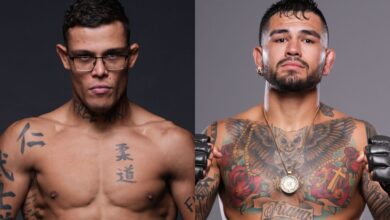 Caio Borralho praises Anthony Hernandez for stepping up when “no one wanted to fight” him