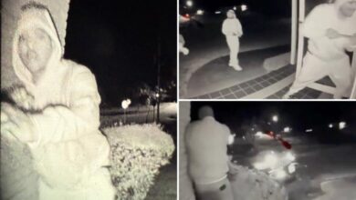 Chilling video shows burglar shoot and kill homeowner