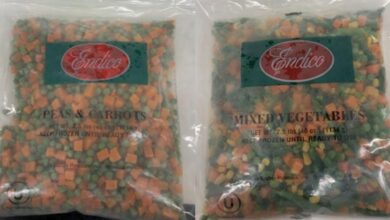 Endico frozen vegetables sold in 6 states recalled due to possible listeria contamination