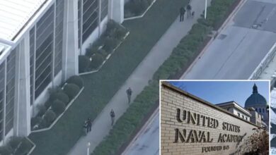 False active shooter report at US Naval Academy leads to real-life gunfire in misunderstanding, wounding 1