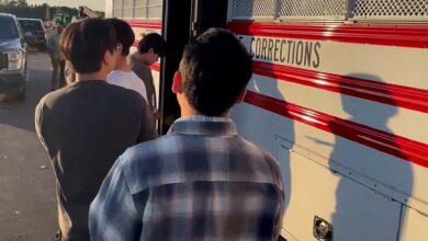 Hyundai, LG workers caught up in immigration raid fly home to South Korea