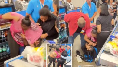 Indiana Walmart employee is beaten by mob of women in disturbing viral video
