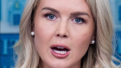 Karoline Leavitt Denies White House Pressure On Kimmel Suspension