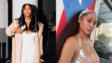 Kash Doll’s heart-melting gesture to BF Za’Darius Smith on Eagles debut amazes La La Anthony, Mavs star’s wife